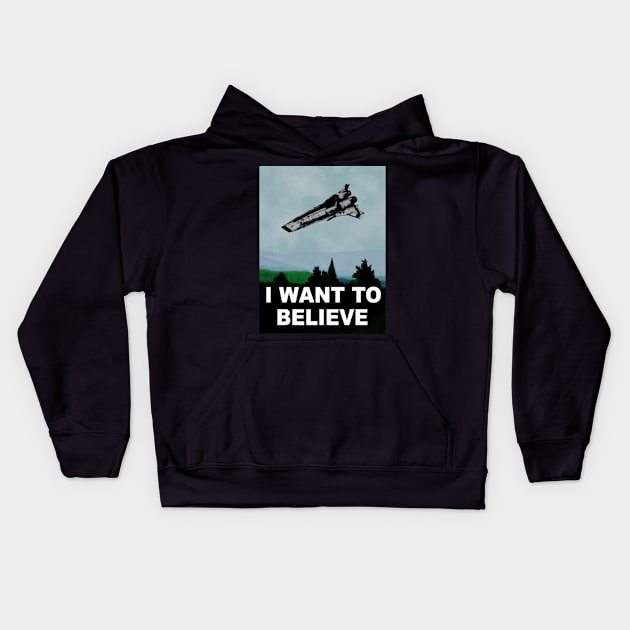 I want to believe in vipers. Kids Hoodie by William Jakespeare Props